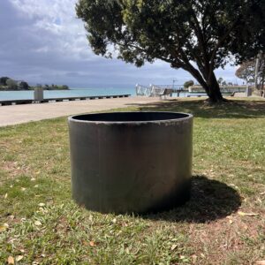 Corten Steel Circular Planter